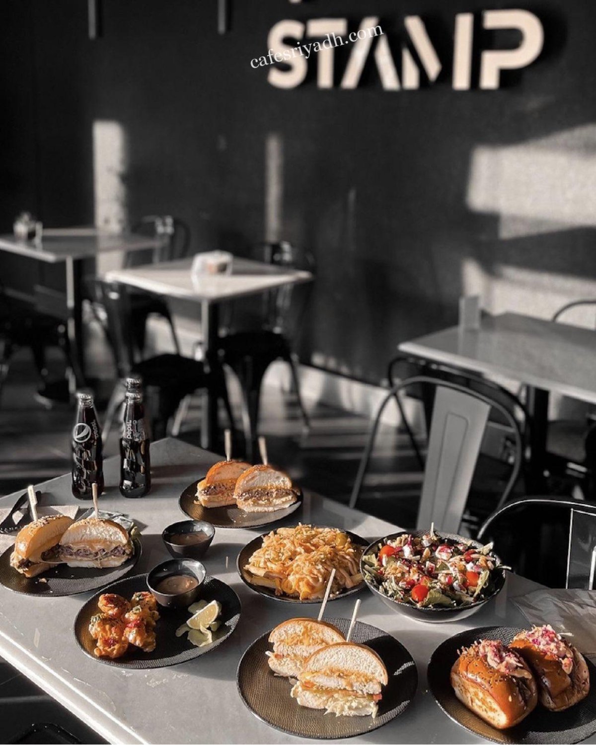 مطعم ستامب برجر STAMP BURGER (الأسعار+ المنيو+ الموقع)