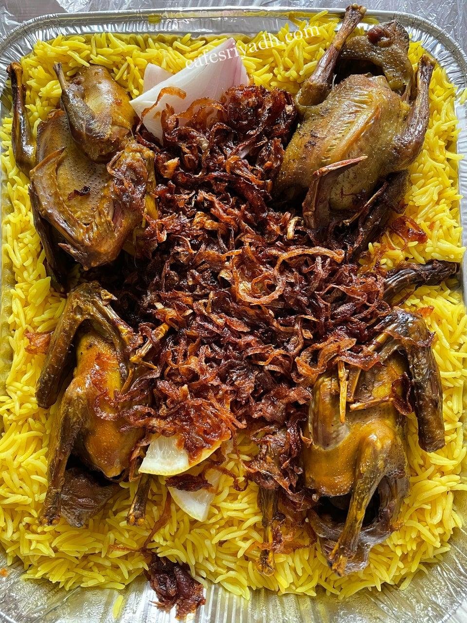 مطعم مندي الوسم للحمام بالرياض (الأسعار+ المنيو+ الموقع)