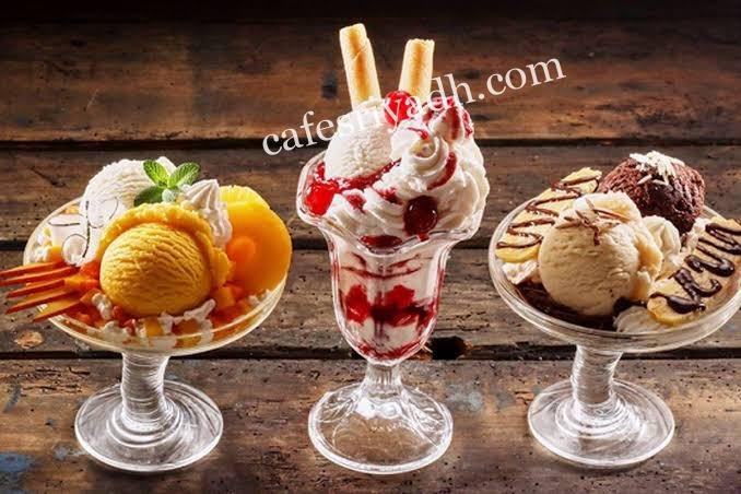 افخم عصيرات وايس كريم الرياض