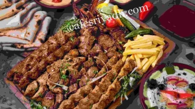 مطعم مشويات سلة الرافدين الخرج  ( الاسعار + المنيو + الموقع )