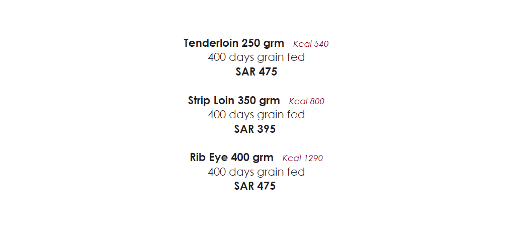 THE GLOBE mENU