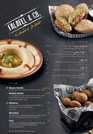 Opreation falafel resturant menu