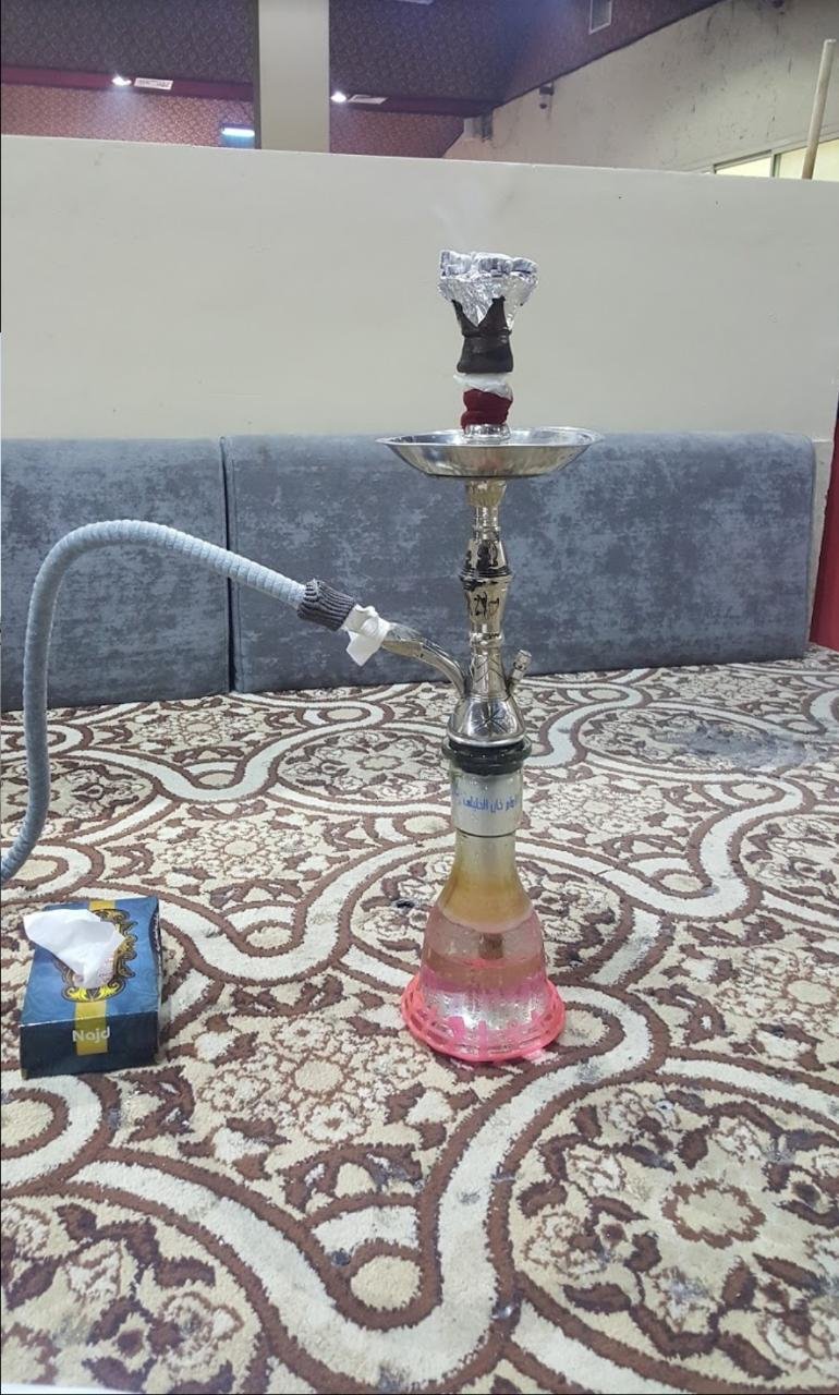 مقهى شيشة من موقعي بشمال الرياض
