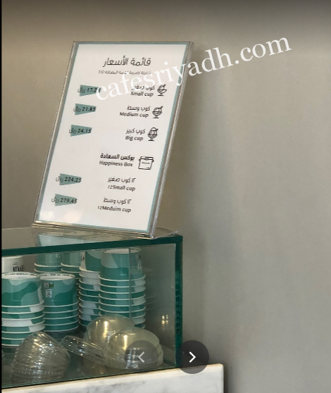 منيو إتــنا ارتيزان جيلاتو بالرياض