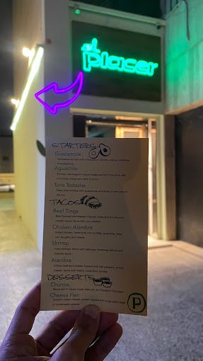منيو مطعم El placer الرياض
